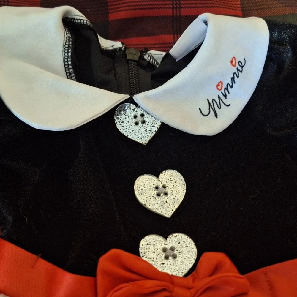 Disney Minnie Mouse Red Polka Dot Kids Costume/Dress Up - Picture 7 of 10